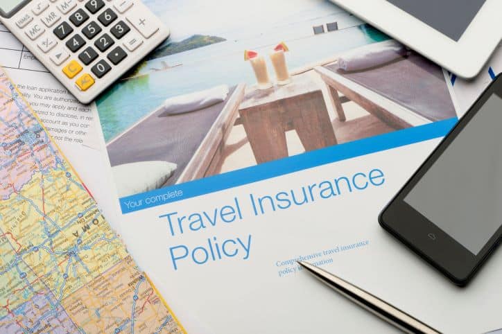 travel insurance policy for cruise ship vacation