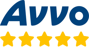 Avvo 5-Star Rating Badge Representing Excellent Client Reviews For Legal Professionals.