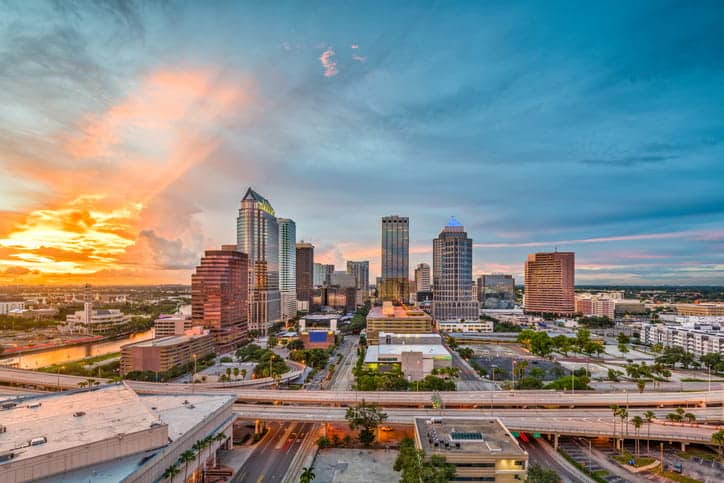 10 Driving Tips To Survive In Tampa 1 A View Of Tampa, Fl.