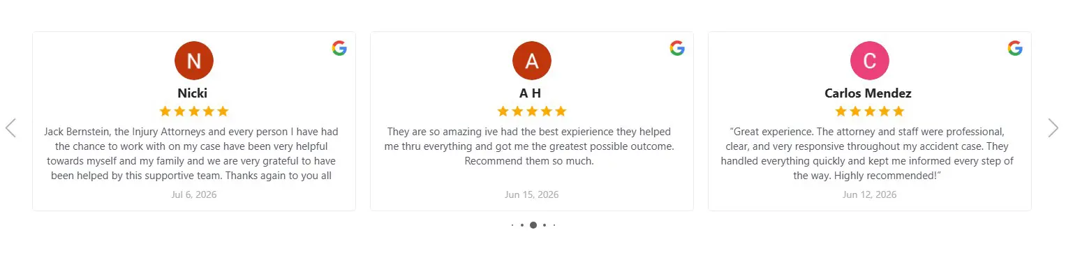 Jack Bernstein, Injury Attorneys 27 Jack Bernstein Injury Attorneys Google Reviews